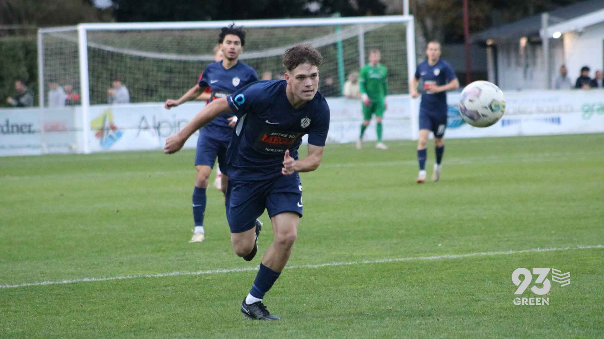 Football player chasing ball - Fuel your performance with 93Green