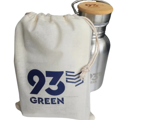 93Green whey and collagen protein sample pack with shaker